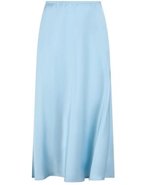 Vince Midi Skirts - Bleu