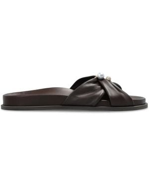 Jimmy Choo Sliders - Marrón