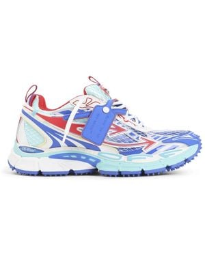 Off-White c/o Virgil Abloh M-Be Right Back Net Trainers - Blue