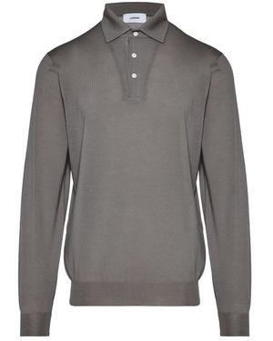 Lardini Round-Neck Knitwear - Grey