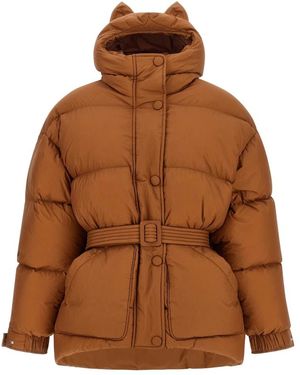 Ienki Ienki Jassen ,Bruin ,Katoen Fox Michlin Jacket