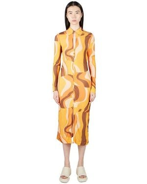 Rejina Pyo Midi Dresses - Metálico