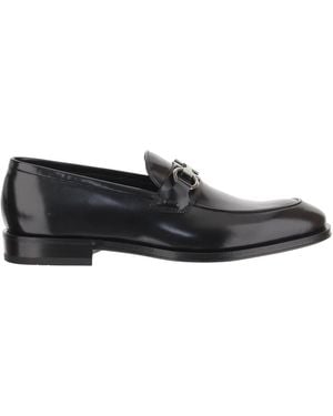 Ferragamo Lederschuhe Loafer - Schwarz