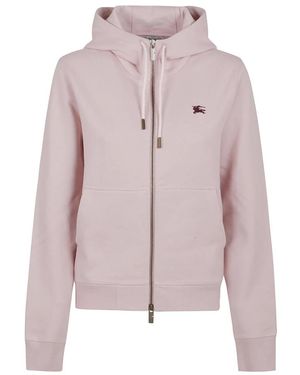 Burberry Stijlvolle Bouquet Sweatshirt Voor Vrouwen - Roze
