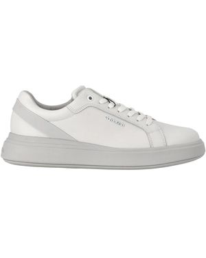 Calvin Klein Sneakers Mit Streifen Und Schnürung - Weiß