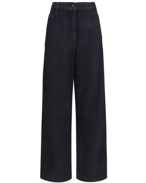 Dries Van Noten Wide Jeans - Azul