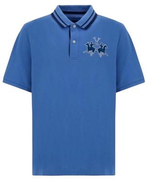 La Martina Polo Shirts - Blue