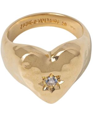 Zadig & Voltaire Heartbreaker Ring - Mettallic