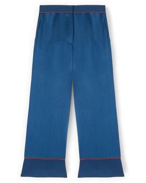 mötivi Cropped Trousers - Azul