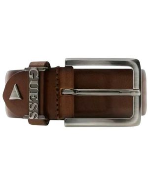 Guess Verstellbarer Gürtel H35 - Braun