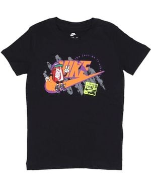 Nike Kurzärmeliges Choke T-Shirt - Schwarz