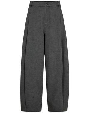 co'couture Jacky Wide Pant - Grijs