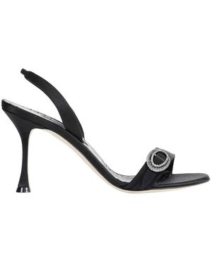 Manolo Blahnik High Heel Sandalen - Metallic