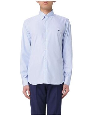 Brooksfield Formal Shirts - Blue