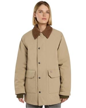 Dickies Single-Breasted Coats - Neutro