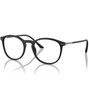 Giorgio Armani Phantos Acetat Sonnenbrille Mit Verstellbarer Passform - Schwarz