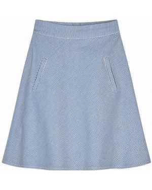 Mads Nørgaard Short Skirts - Blue