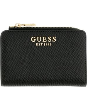 Guess Danielle Small Zip Around - Zwart