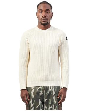 Suns Knitwear > round-neck knitwear - Blanc