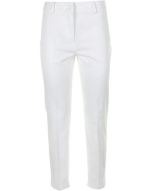 Weekend by Maxmara Slim-Fit Trousers - Blanco