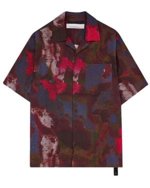 OAMC Short Sleeve Shirts - Red