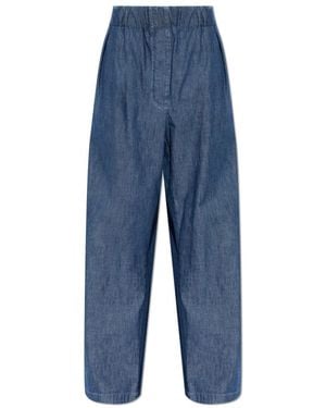 Jil Sander Wide Trousers - Blue