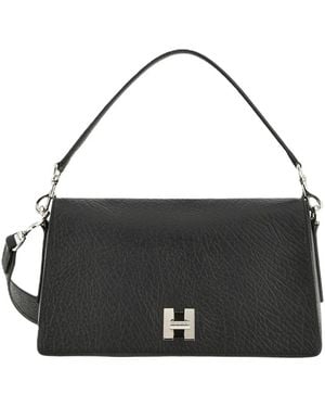 Hogan Flap H-Turn Bag - Schwarz
