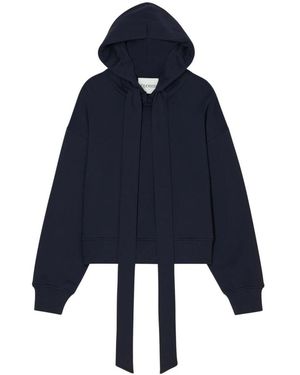 Closed Hoodies & Sweatvesten ,Blauw ,Strik Met Strikdetail