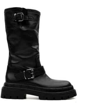 Zoe High Boots - Black
