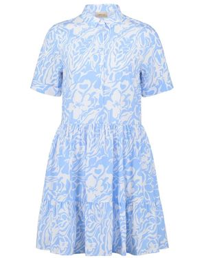 Cartoon Short Dresses - Blauw
