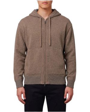 Roberto Collina Zip Hoodie - Braun