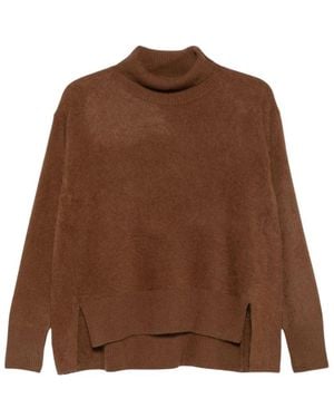 C.T.Plage Turtlenecks - Brown