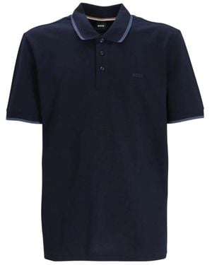 BOSS Polo Shirts - Azul
