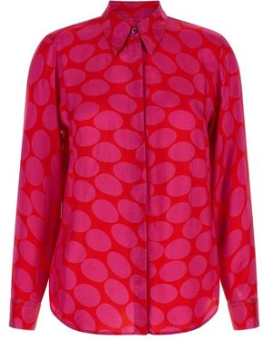 Dries Van Noten Shirts - Red