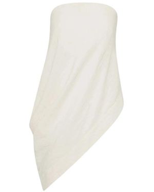 St. Agni Sleeveless Tops - White