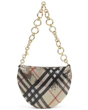 Burberry Shoulder Bags - Metálico