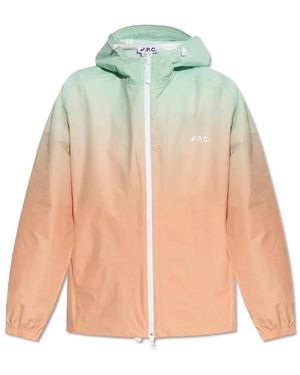 A.P.C. Light Jackets - Green