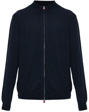 Kiton Truien & Vesten ,Blauw ,Kasjmier Cashmere Cardigan