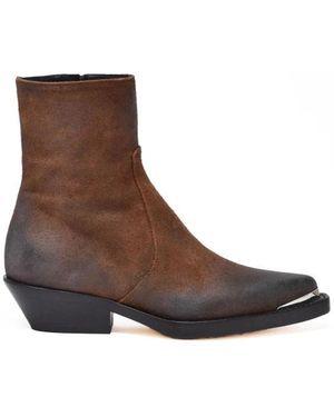 Dondup Texanino Enkellaars - Bruin