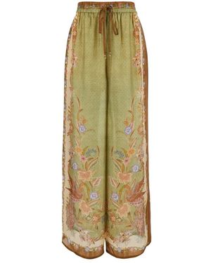 Zimmermann Wide Trousers - Neutro