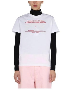 Raf Simons T-Shirts - Blanco