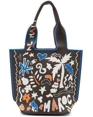 ALÉMAIS Tote Bags - Azul