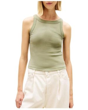 Tommy Hilfiger Sleeveless Tops - Green