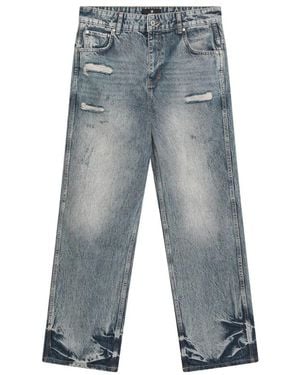 Represent Regular Fit Denim Jeans - Blau