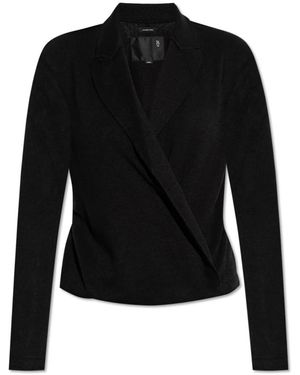 R13 Wickelshirt - Schwarz