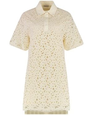 Moncler Short Dresses - Natural