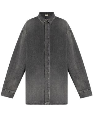 Fear Of God Denim Shirts - Grijs