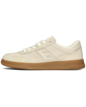 East Pacific Trade Wildleder Damen Sneakers Santos-W - Weiß