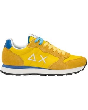 Sun 68 Trainers - Yellow