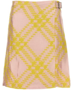 Burberry Short Skirts - Yellow
